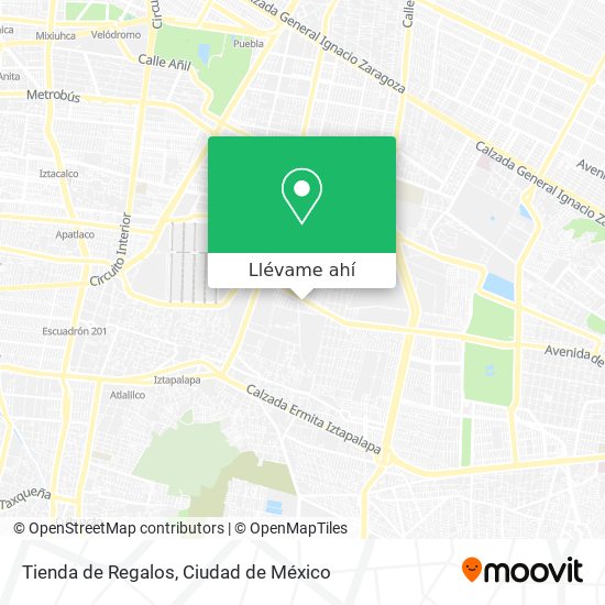 Mapa de Tienda de Regalos