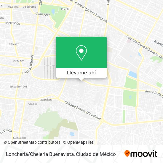 Mapa de Loncheria/Cheleria Buenavista