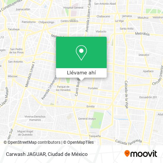 Mapa de Carwash JAGUAR