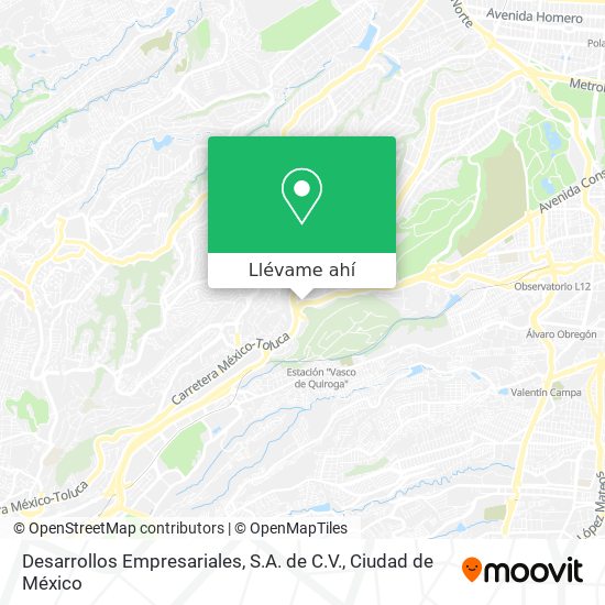 Mapa de Desarrollos Empresariales, S.A. de C.V.