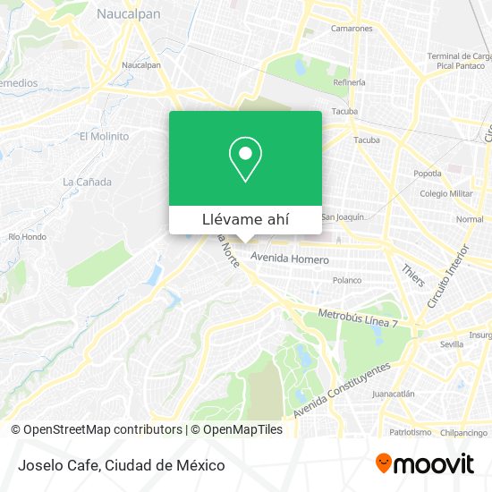 Mapa de Joselo Cafe