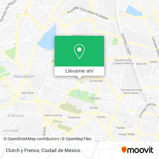 Mapa de Clutch y Frenos