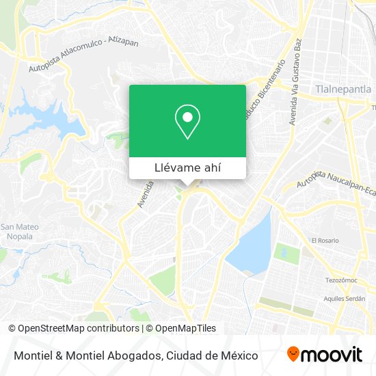 Mapa de Montiel & Montiel Abogados