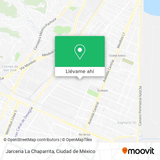 Mapa de Jarceria La Chaparrita
