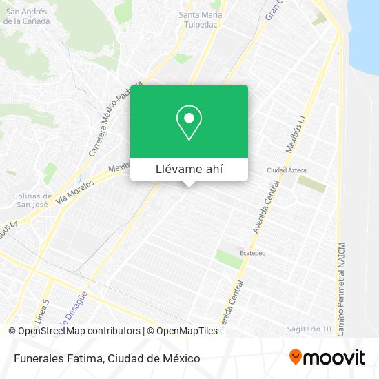 Mapa de Funerales Fatima
