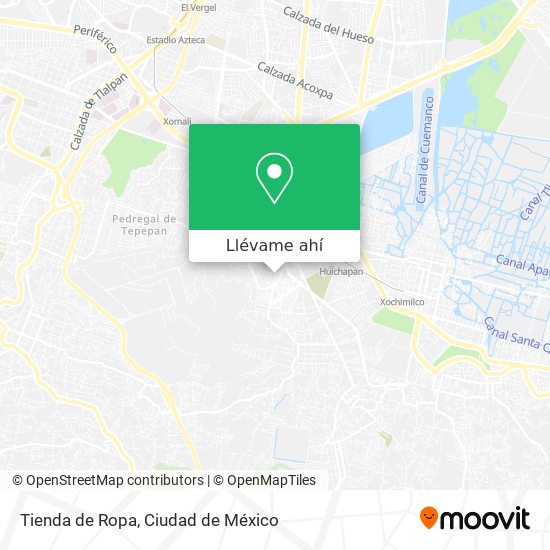 Mapa de Tienda de Ropa