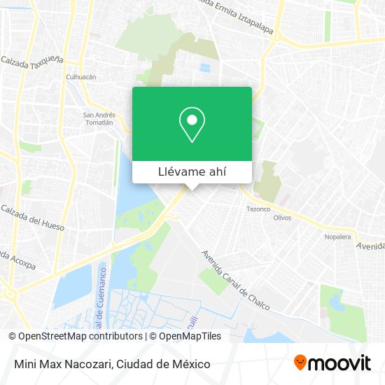 Mapa de Mini Max Nacozari
