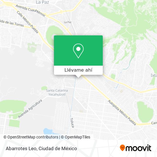 Mapa de Abarrotes Leo