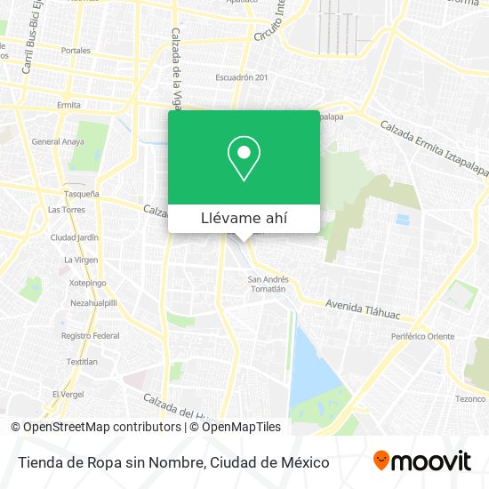 Mapa de Tienda de Ropa sin Nombre