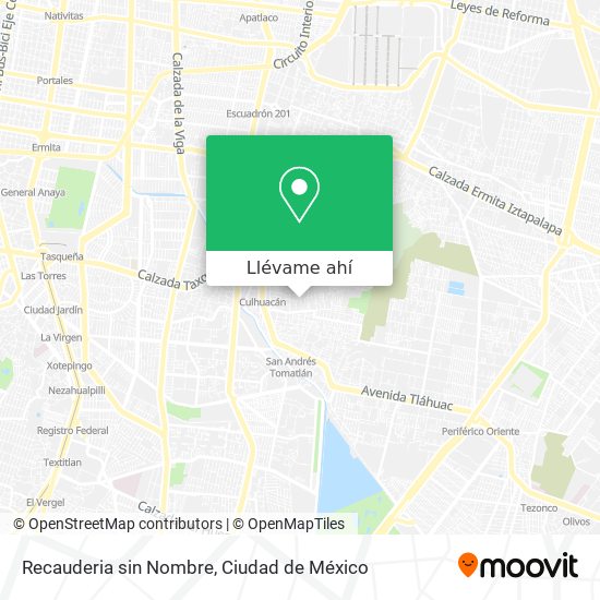 Mapa de Recauderia sin Nombre