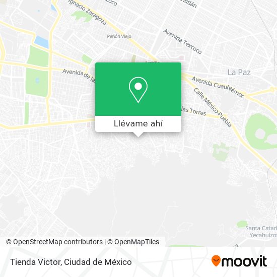 Mapa de Tienda Victor