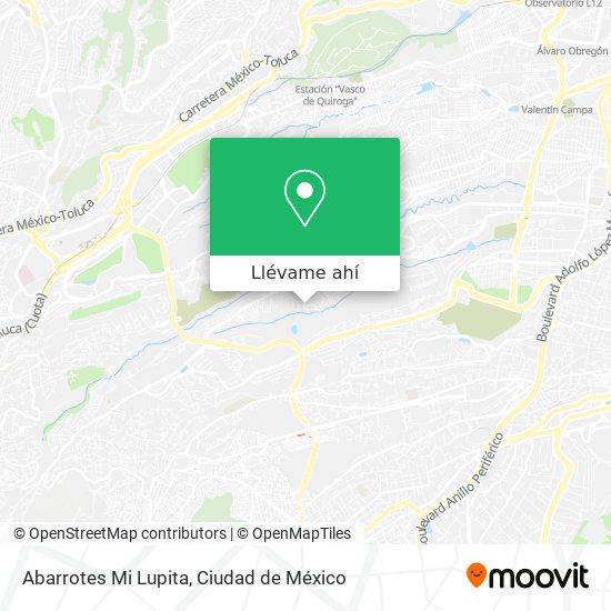 Mapa de Abarrotes Mi Lupita