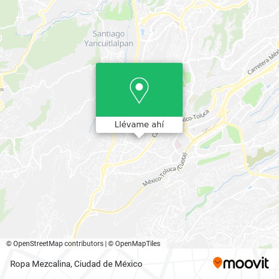 Mapa de Ropa Mezcalina