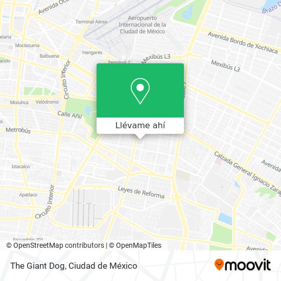 Mapa de The Giant Dog