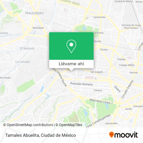 Mapa de Tamales Abuelita