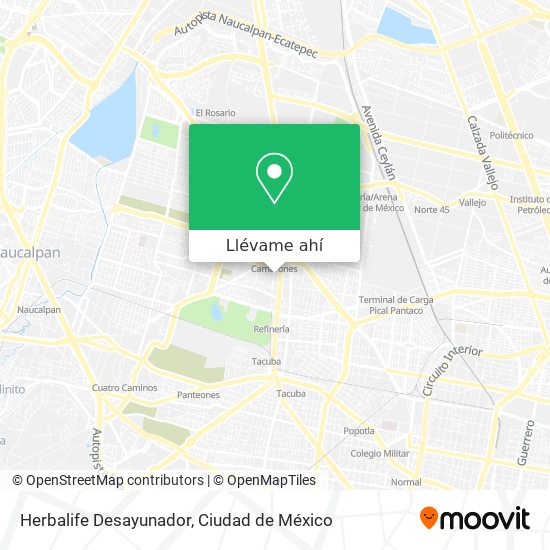 Mapa de Herbalife Desayunador