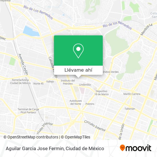 Mapa de Aguilar Garcia Jose Fermin