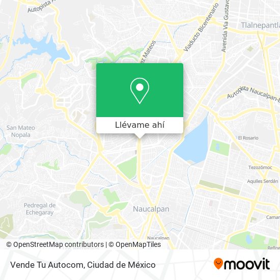 Mapa de Vende Tu Autocom