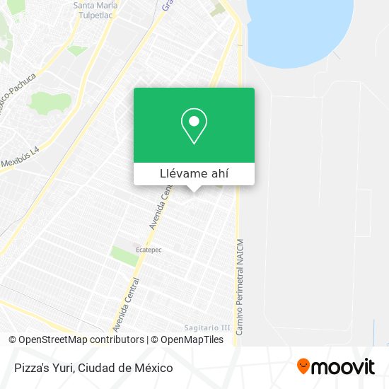 Mapa de Pizza's Yuri