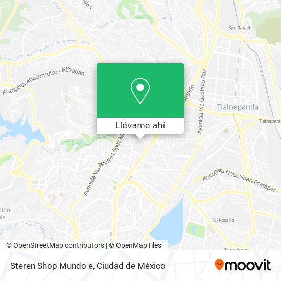 Mapa de Steren Shop Mundo e