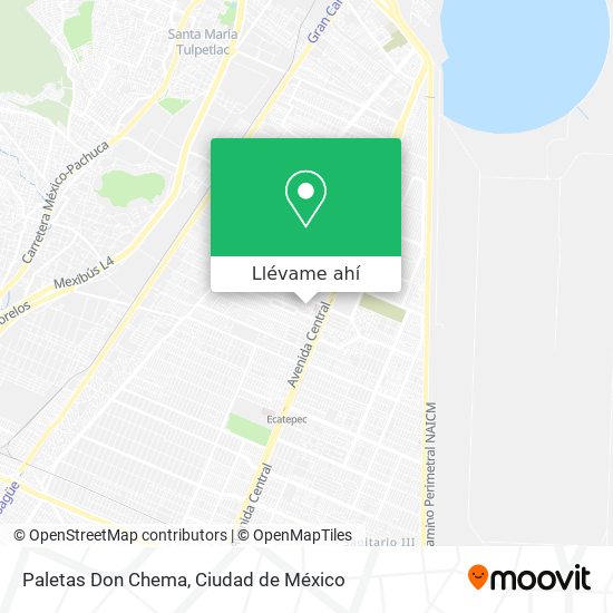 Mapa de Paletas Don Chema