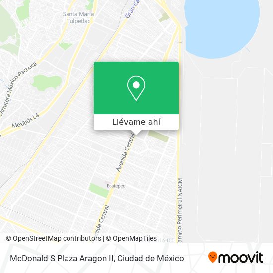 Mapa de McDonald S Plaza Aragon II