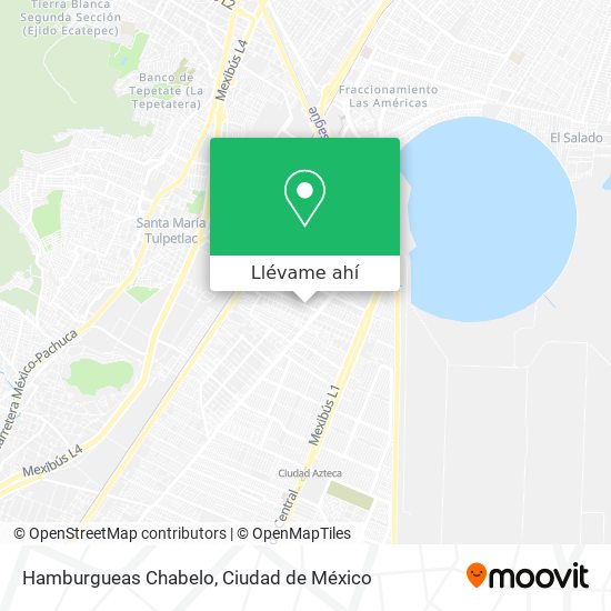 Mapa de Hamburgueas Chabelo