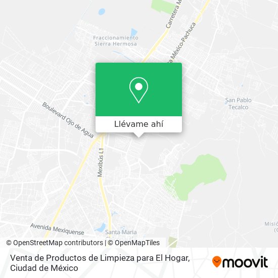 Mapa de Venta de Productos de Limpieza para El Hogar