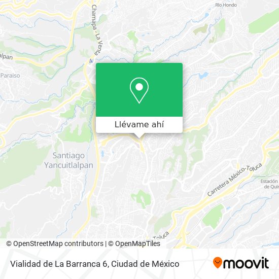 Mapa de Vialidad de La Barranca 6