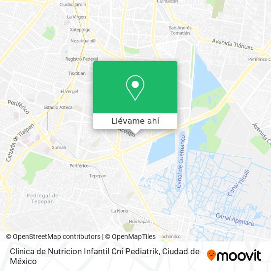 Mapa de Clinica de Nutricion Infantil Cni Pediatrik