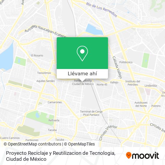 Mapa de Proyecto Reciclaje y Reutilizacion de Tecnologia