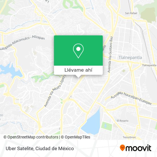Mapa de Uber Satelite