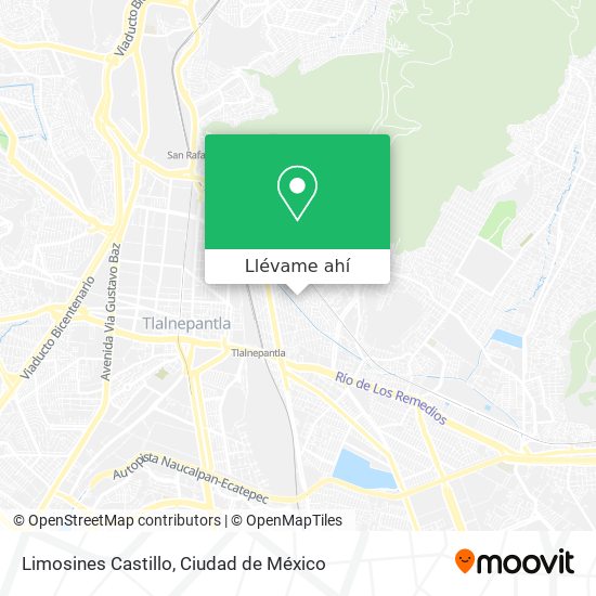 Mapa de Limosines Castillo
