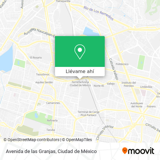 Mapa de Avenida de las Granjas