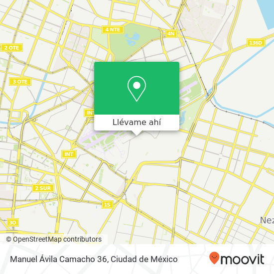 Mapa de Manuel Ávila Camacho 36