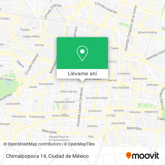 Mapa de Chimalpopoca 14