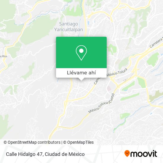 Mapa de Calle Hidalgo 47