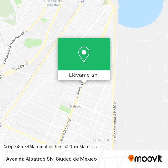 Mapa de Avenida Albatros SN