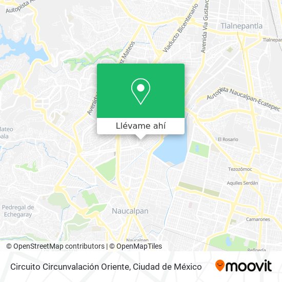 Cómo llegar a Circuito Circunvalación Oriente en Atizapán De Zaragoza en  Autobús?