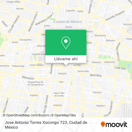 Mapa de Jose Antonio Torres Xocongo 723