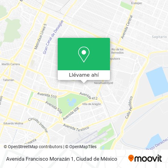 Mapa de Avenida Francisco Morazán 1