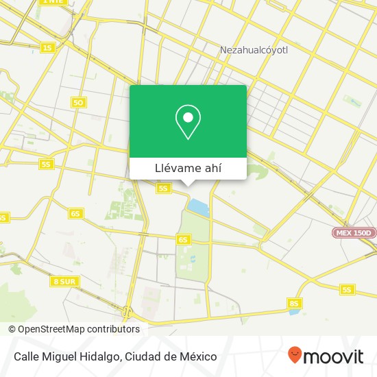 Mapa de Calle Miguel Hidalgo