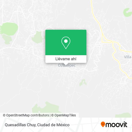 Mapa de Quesadillas Chuy