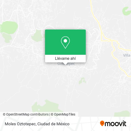 Mapa de Moles Oztotepec