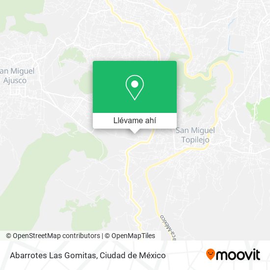Mapa de Abarrotes Las Gomitas