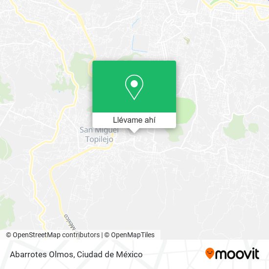 Mapa de Abarrotes Olmos