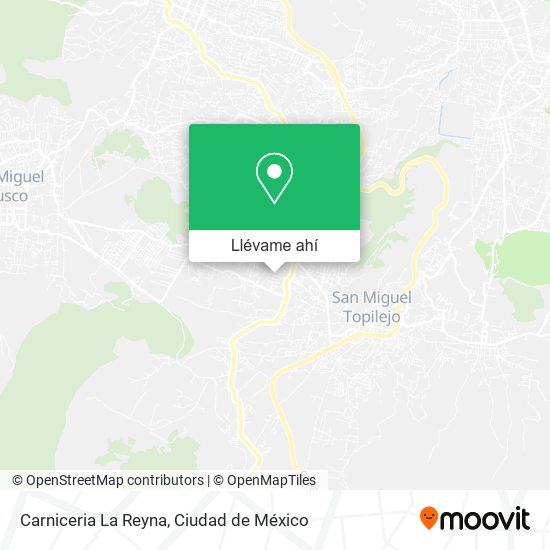 Mapa de Carniceria La Reyna