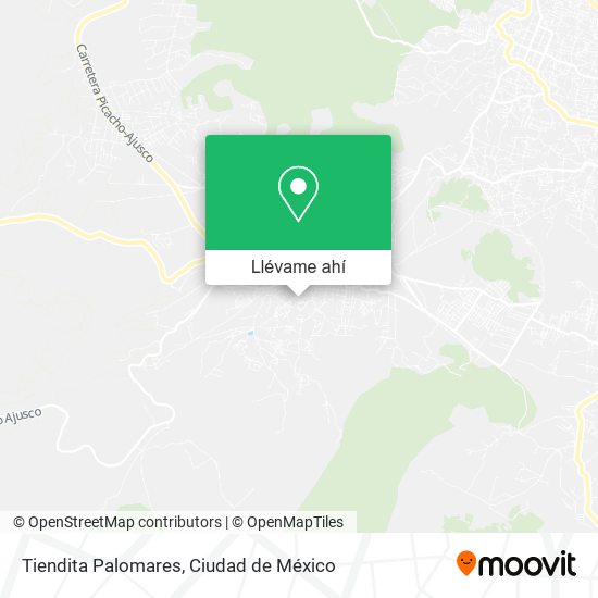 Mapa de Tiendita Palomares