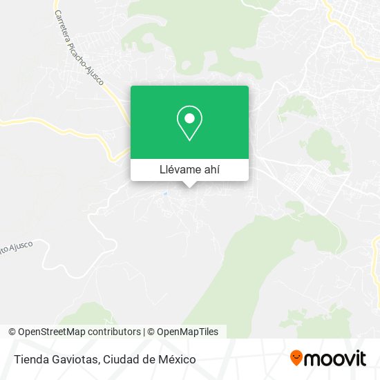 Mapa de Tienda Gaviotas