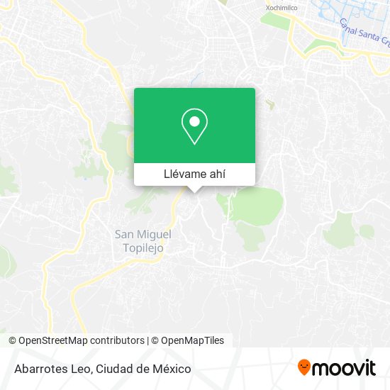 Mapa de Abarrotes Leo